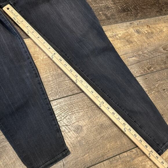 Liverpool Women's Kaylee Skinny Jean Dark Grey Wash Size 16/33 - Picture 3 of 7